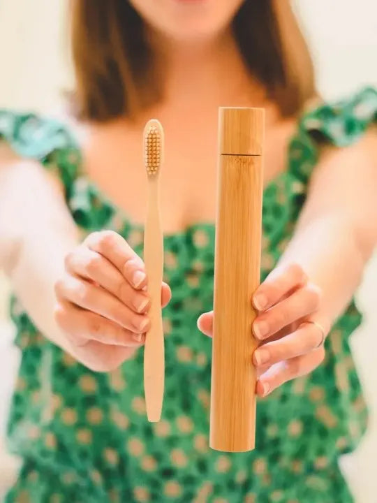 Bamboo Toothbrush - 10 Piece